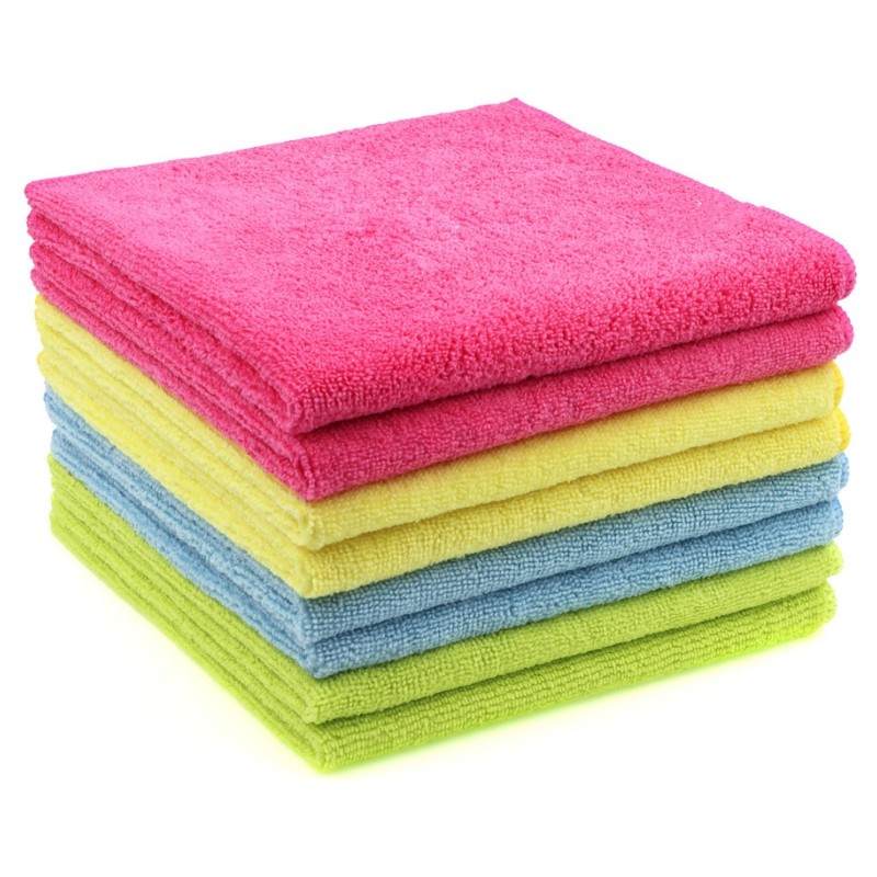 Permukaan lunak yang berulang kali lintas, penyerapan air tinggi handuk mikrofiber