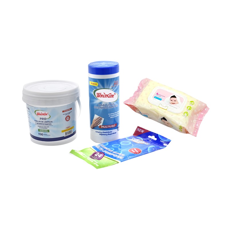 Antibakteri soft hypoallergenic yang dapat disesuaikan tisu basah