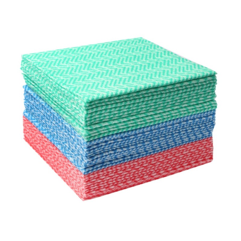 Pengerasan cepat-cepat air-pengerukan yang dapat digunakan kembali Nonwoven Cleaning Wipe