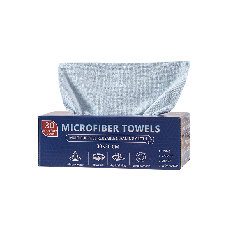 Handuk pembersih microfiber ultra-halus sekali pakai