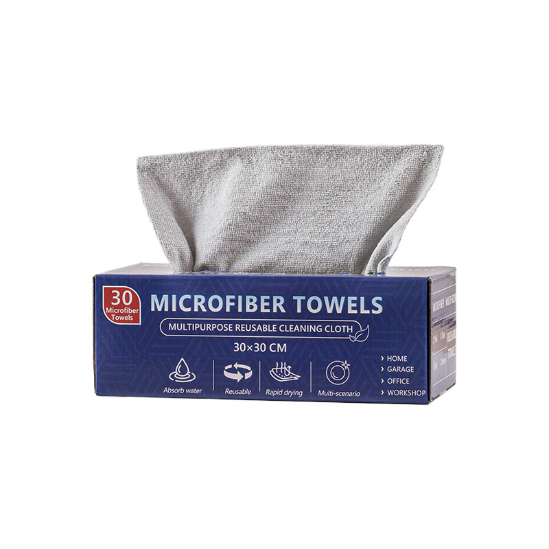 Handuk pembersih microfiber ultra-halus sekali pakai