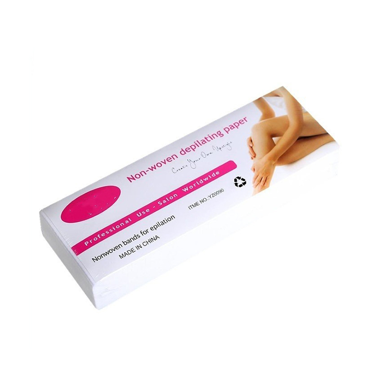 Permukaan halus portabel strip depilatory non anyaman untuk semua kulit